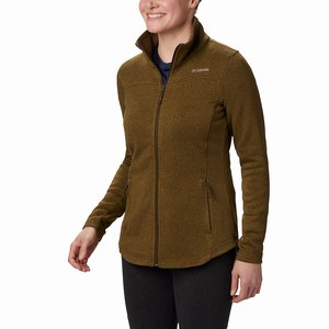 Columbia Canyon Point™ Sweater Skinna Full Zip Dam Olivgröna/Gröna (NUIHK5981)